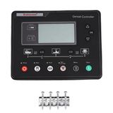 Oikabio Sl6120u Jeneratör Seti Kontrol Cihazı Lcd Otomatik Jeneratör Kontrol Kutusu Terminali Yükleme Paneli Jeneratör Parçası 6120