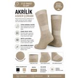 Oil Company Nefes Alabilen Kumaş Unisex Kum Termal Çorap, 3'lü Set, 40-44 Beden