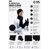 OIL COMPANY Siyah Polar Eldiven Unisex Trend OC0010 (SİYAH, LXL)