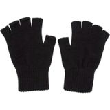 Oil Company Soft Kesik Parmak Siyah Eldiven Unisex