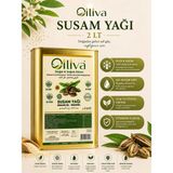 Oiliva %100 Saf Susam Yağı 2 Lt Teneke Soğuk Sıkım Doğal Katkısız
