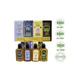 Oiliva Doğal Yağ Seti 4’lü 50 ml x 4 (200 Ml) Susam Keten Çörek Otu Badem Yağı %100 Saf Soğuk Sıkım