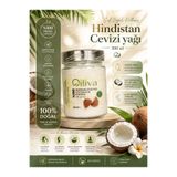 OILIVA GIDA SAN. VE DIŞ TİC. LTD. ŞTİ. %100 Doğal Hindistan Cevizi Yağı 300 ml – Soğuk Sıkım – Cam Şişe – Katkısız ve Saf