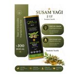 OILIVA GIDA SAN. VE DIŞ TİC. LTD. ŞTİ. %100 Doğal Susam Yağı 2 L – Soğuk Sıkım – Cam Şişe