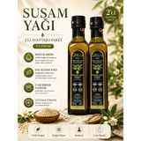 Oiliva Soğuk Sıkım Susam Yağı 2 x 250 ml Cam Şişe %100 Saf Doğal Katkısız