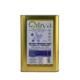 OILIVA%100 Doğal Keten Tohumu Yağı 3 Litre – Soğuk Sıkım Saf Flaxseed Oil – Omega-3 (ALA) Kaynağı – Katkısız & Premium Kalite Teneke