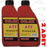 Oilox Atf Hidrolik Kırmızı Direksiyon Yağı 2 x 900 ML