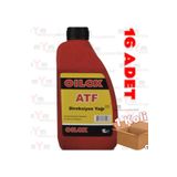 OİLOX Atf Hidrolik Kırmızı Direksiyon Yağı 900ml 16 Adet oilox atf 16lı