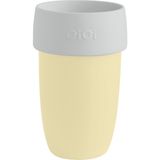 Oioi Akıtmaz Alıştırma Bardağı Leak Lock +6 Ay - Mellow Yellow / Powder Grey