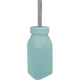 OiOi Alıştırma Bardağı 200 ml Aqua Green ve Powder Grey Renk Seçenekleriyle 6 Ay Üstü Bebekler İçin