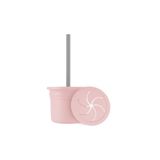 OiOi Alıştırma Bardağı Pinky Pink / Powder Grey