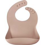 Oioi Basic Silikon Mama Önlüğü - Bubble Beige - 0 - 3 Ay
