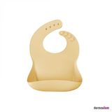 Oioi Basic Silikon Mama Önlüğü Mellow Yellow