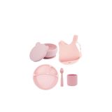 Oioi BLW Pinky Pink 5'li Beslenme Set