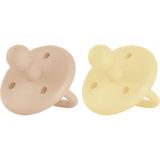 OiOi Emzik 0+ Ay - Bubble Beige - Mellow Yellow (4 Adet)