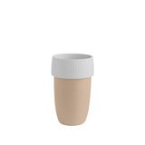 Oioi Leak Lock Bubble Beige Powder Grey Silikon Akıtmaz +6 Ay Alıştırma Bardağı 240 Ml - Bej