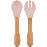 Oioi Mama Kaşığı ve Çatal Seti 010600 Pinky Pink - Standart