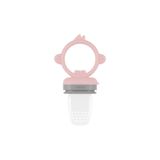 OiOi Meyve & Sebze Alıştırıcı Püre, Pinky Pink/Powder Grey, 6+ Ay
