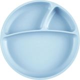 Oioi Porsiyon Vakumlu Mineral Blue Mama Tabağı
