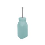 Oioi Silikon Aqua Green - Powder Grey Şişe ve Pipet