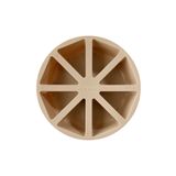 OiOi Silikon Kek Kalıbı 20,2x24,7x5,3 Cm Bubble Beige Bej -