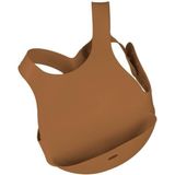 Oioi Silikon Mama Önlüğü Woody Brown 6 Aydan 4 Yaşa Uygun, Yumuşak ve Rahat Kullanım İçin Tasarlandı - Renkli - Standart