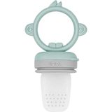 Oioi Silikon Püre Meyve Sebze Emziği 1 Adet Plastik Malzeme Özellikleri ile River Green / Powder Grey