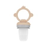Oioi Silikon Pure Meyve Sebze Emzigi Bubble Beige / Powder Grey