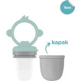 Oioi Silikon Püre Sebze ve Meyve Emziği 6+ Ay River Green - Naturel