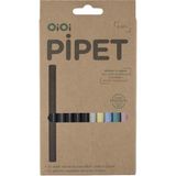 OiOi Silikon Renkli Pipet 10'lu