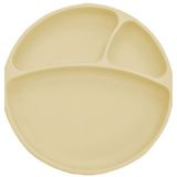 OiOi Vakum Tabanlı Porsiyon Mellow Yellow Silikon Tabak