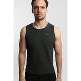 OİR Erkek Haki Renk Waffle Desenli Tank Top No.2 likralı pamuklu atlet
