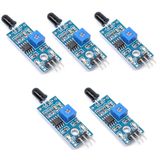 Oiyagai 5 adet IR Alev Sensörü Modülü Dedektörü Smartsense Sıcaklık Algılama için Arduino ile Uyumlu