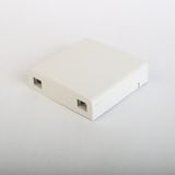 Ojc Ftth Dahili Tip Fiber Optik Plastik Ek Kutusu Single 2 port