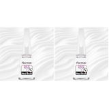 Oje - Flormar Nail Enamel 301 Glass Effect New 34000081-301 One Size (2 paketi)