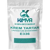 Ok Kimya Krem Tartar E336 Potasyum Bitartrat 5 KG