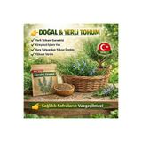okacih Biberiye Tohumu Yerli Üretim – Hızlı Çimlenen 6-12 Gün, Saksı & Bahçe İçin, Aromatik Şifalı Bitki Tohumu