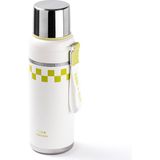Okadı Color Rım Beyaz Paslanmaz Çelik Termos 900ML