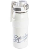 Okadı Superıor Pipetli Beyaz Paslanmaz Çelik Termos 750ML