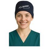 Okanmed Atatürk İmzalı Lacivert Doktor Hemşire Aşçı Cerrahi Bone Hastane Bone Bandana M241
