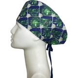 Okanmed Desenli Yeşil Doktor Hemşire Aşçı Cerrahi Bone Hastane Bone Bandana M450 - Standart