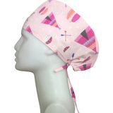 Okanmed Doktor Hemşire Aşçı Cerrahi Bone Hastane Bone Bandana M401 - Standart - Pembe