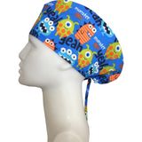 Okanmed Doktor Hemşire Aşçı Cerrahi Bone Hastane Bonesi Bandana M013 - Standart - Mavi