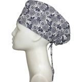 Okanmed Girdap Desenli Doktor Hemşire Aşçı Cerrahi Bone Hastane Bone Bandana M446 - Standart