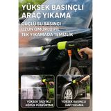 Okaoda Çift Pil 775 Büyük Motor Oto Araba Bahçe Klima Halı Şarjlı Yüksek Basınç Yikama Tabancasi Makine