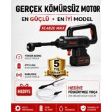 Okaoda XC4820MAX 2x4 Ah Akülü Yüksek Basınçlı Yıkama Makinesi