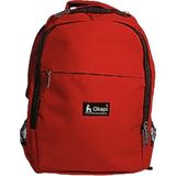 Okapi OKP-145 Kırmızı Okul Sırt Çantası - Çok Renkli