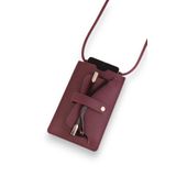 okavango Kadın Omuz Çantası, Kadın Çanta, Kadın Kartlık, Deri Telefon Kılıfı, Deri Gözlük Kılıfı (Mürdüm)