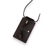 okavango Kadın Omuz Çantası, Kadın Çanta, Kadın Kartlık, Deri Telefon Kılıfı, Deri Gözlük Kılıfı (Siyah)
