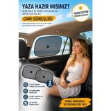 Okavango, Oto Yan Cam Perdesi, Araba Ön Cam Perdesi, Otomobil Yan Cam Güneşliği,oto Güneşlik P - Çok Renkli